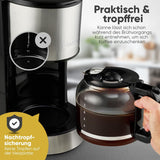 Kávovar na espresso s filtrem Bomann® | na 12-14 šálků | Kávovar na espresso s filtrem | Pouzdro z nerezové oceli | Proti kapání | Espresso | Kávovar na espresso s filtrem | 800W | KA 6071 CB