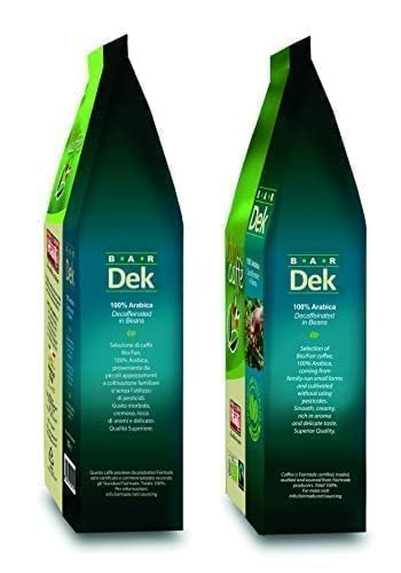 Caffè Haiti Roma bio bezkofeinová zrnková káva, 100% Arabica, certifikace Fairtrade, bio kvalita, balení 2 x 500g
