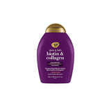 OGX Biotin & Collagen Shampoo (385 ml), Šampon pro posílení vlasů pro jemné a tenké vlasy Sprcha a koupel OGX 385 ml