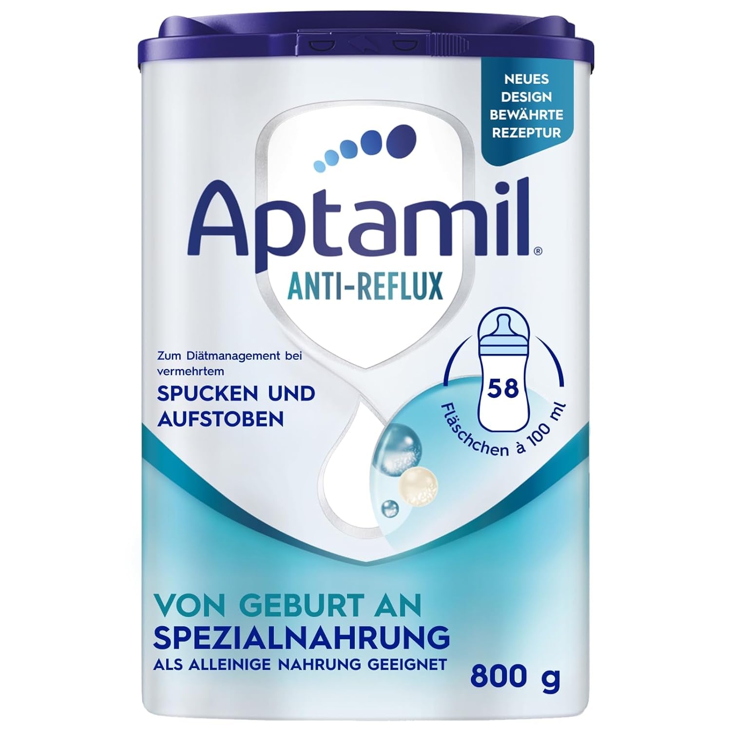 Aptamil Anti-Reflux - kompletní složení od narození Dietní opatření Zvracení a regurgitace dětská výživa sušené mléko 1 x 800 g
