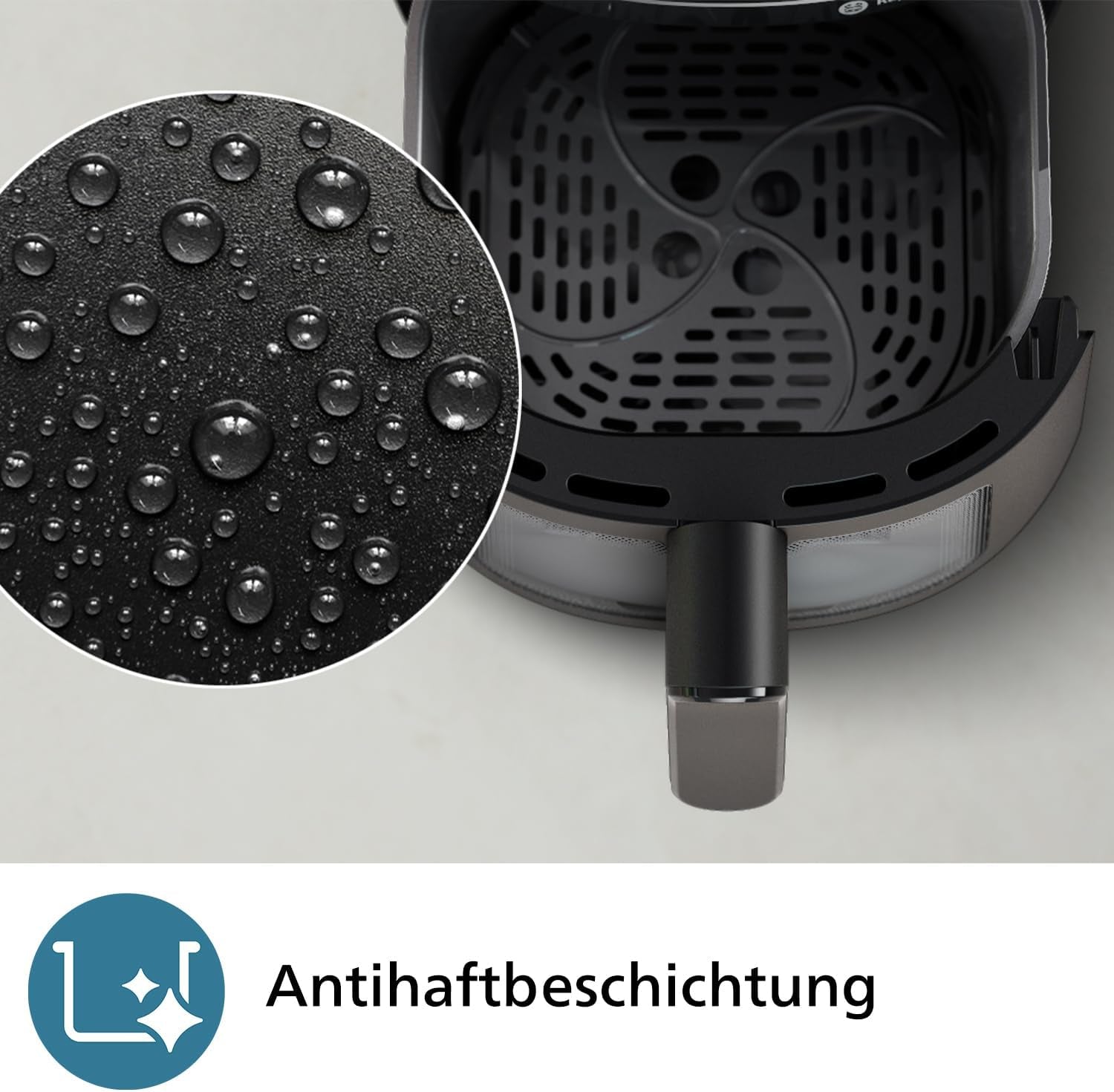 Philips Airfryer řady 2000 4,2 l – digitální dotykový displej, 13 možností vaření, 9 přednastavených funkcí, až o 90 % méně tuku s technologií Rapidair, příkon 1 500 W Spotřebiče Naty Shop