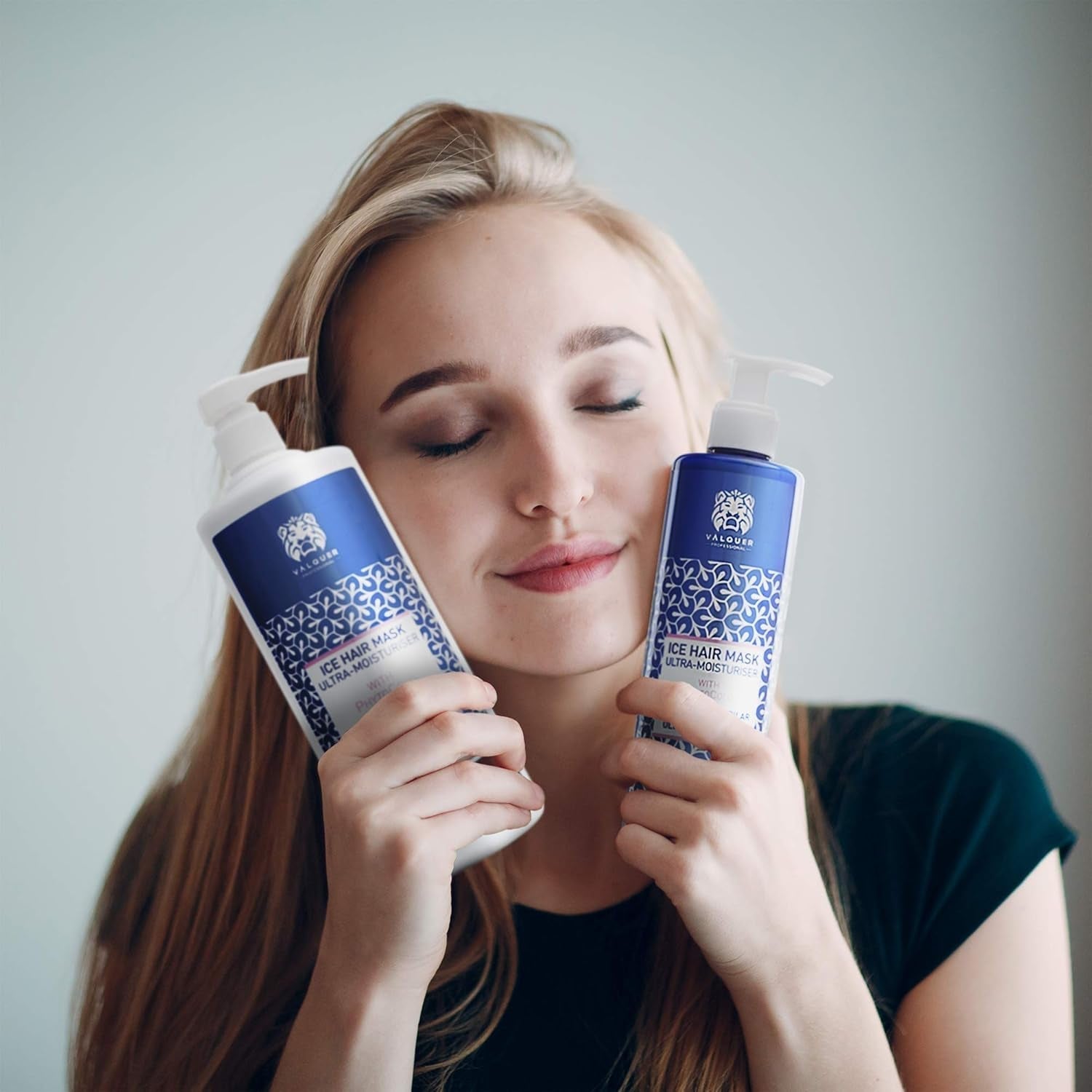 Valquer Profesional Ice Hair Mask - Ultra hydratační maska na vlasy bez sulfátů, solí a silikonů Naty Shop maska na vlasy