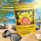 Yerba Melon De Guava 500G – brazilský čaj Yerba maté s melounem, guavou, jackfruitem, ananasem a kokosem – exotický a ovocný – sušený na vzduchu, vegan
