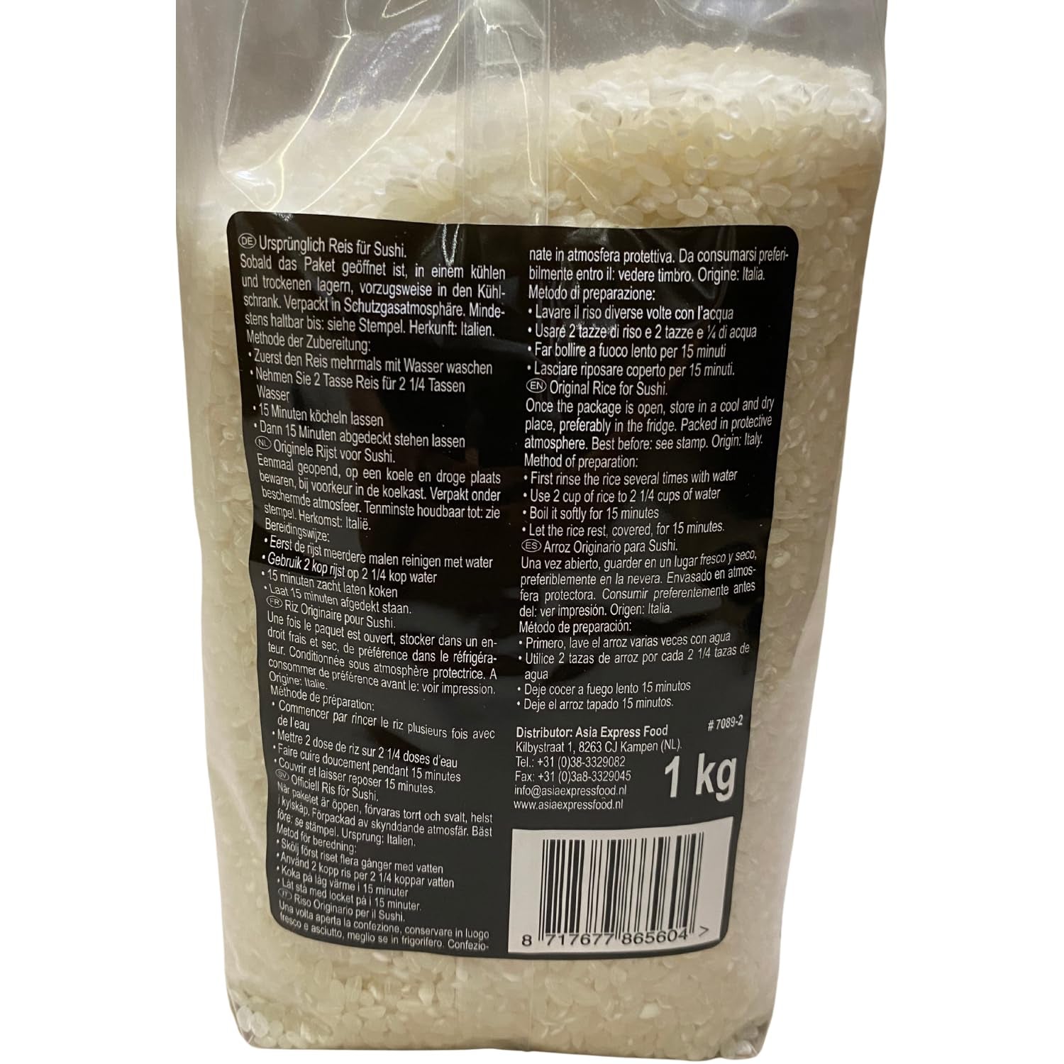 Royal Orient – ​​rýže na sushi – (1 x 1 kg)