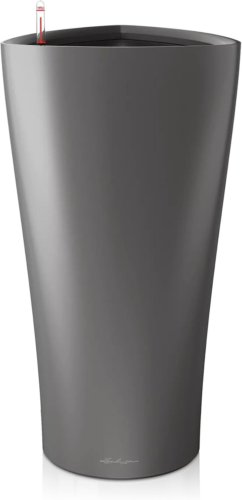LECHUZA DELTA Premium 30 lesklá bílá 15500