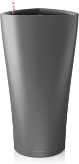 LECHUZA DELTA Premium 30 lesklá bílá 15500