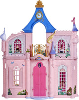 Disney Princess Castle Pohodlný domeček pro panenky se 6 kusy nábytku a 16 doplňky Hračka pro 5leté dívky Domky pro panenky Naty Shop