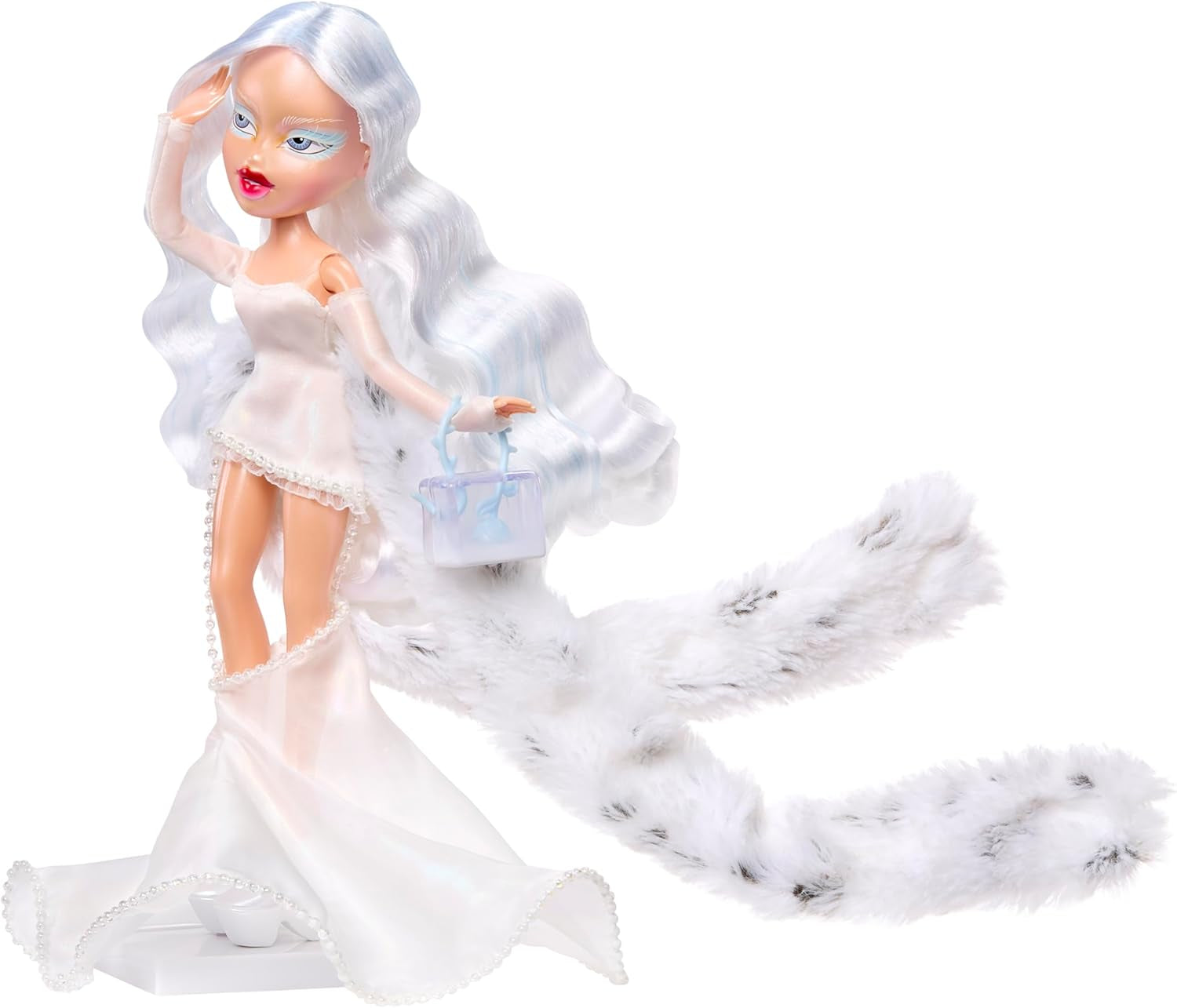 Bratz Holidayz Frosty Nightz - panenka Chloe (sběratelská edice) se skutečnými outfity a doplňky