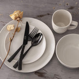 Porcelánová sada nádobí Zen Buffet, servis pro 6 (30 kusů), bílá (šálky)