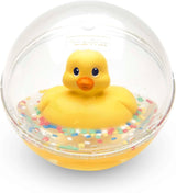 Fisher-Price WaterMates Ducky Ball, Funny Duck in Confetti Ball, Baby Toy, Play Ball, Hračka do vany, Od 3 měsíců, 75676 Baby Toys Naty Shop Duck Ball