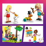 LEGO Friends Obchod se zvířecími doplňky Předstíraná herní sada Vzdělávací hračka pro 6leté dívky 3 minifigurky a 3 figurky zvířat Kočka Psík Zajíček Nápad na dárek pro děti 42650 Stavebnice Besuche den LEGO-Store