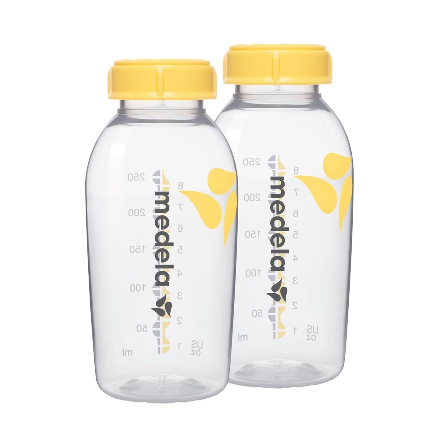 Medela kojenecké lahve pro uchování mateřského mléka | Bez BPA | Balení 2 × 250 ml Dětská výživa a doplňky ke kojení Naty Shop