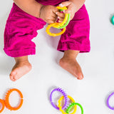 Bright Starts, Oball, Spojovací články řetězu kočárku, Spousta článků, Skládací, Snadno se připevňuje, Snadno se čistí, Perfektní pro cestování Bebe Toys Naty Shop