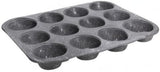 Pure Roq Muffinform Für 12 Muffiny, Aluminium, Schwarz Formy a pečící plechy Naty Shop