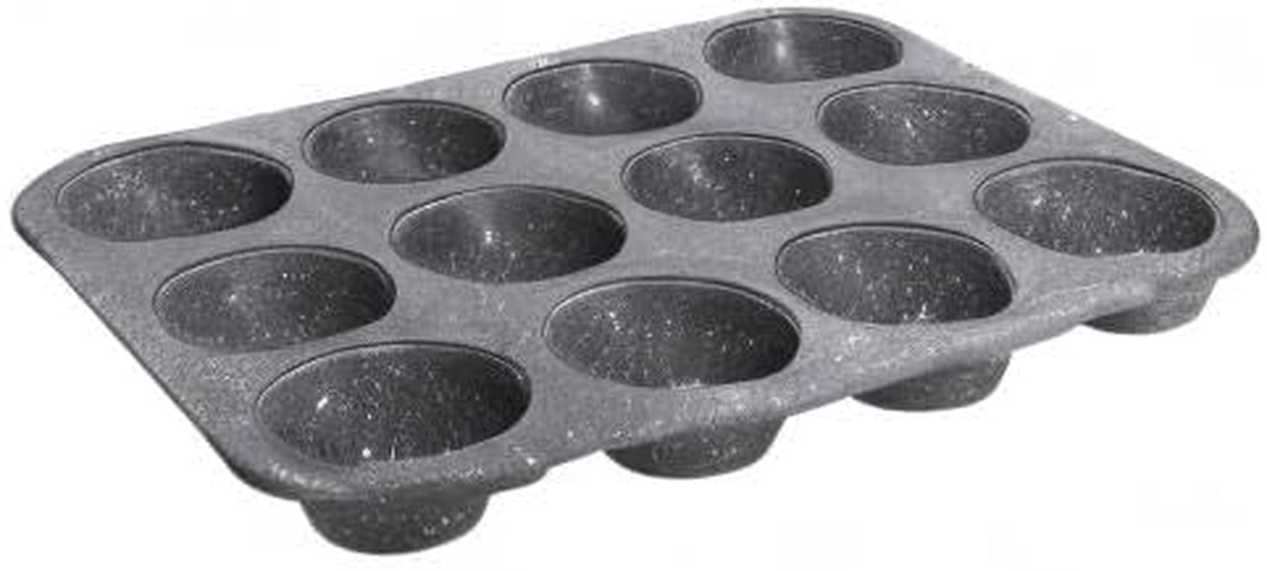 Pure Roq Muffinform Für 12 Muffiny, Aluminium, Schwarz Formy a pečící plechy Naty Shop