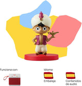Zvuková postava - Aladdin a nádherná lampa - příběhy a zvukové příběhy - hračka, vzdělávací obsah, ve španělštině, pro dívky a chlapce ve věku 4-6 let Bebe Naty Shop Toys