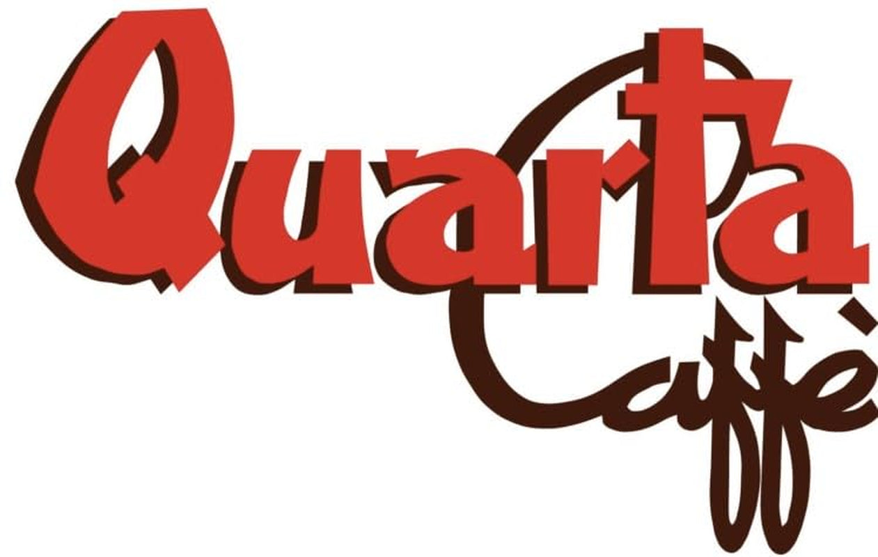 Zrna Quarta Caffè Sorte Rossa - Arabica a robustní káva, 250g, silné a energické aroma - 1 balení 250g. Vyrobeno v Apulii, Salento