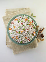 INDIA GATE Premium Basmati rýže – Aromatická, jemná dlouhozrnná rýže z Indie, jemná dlouhozrnná rýže (1 x 500 g)