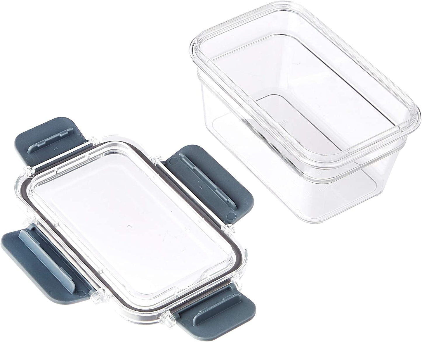 Amazon Basics Tritan Keep-Fresh dóza s uzávěrem, 11-balení, (11 boxů + 11 víček), průhledné boxy na potraviny Naty Shop