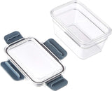 Amazon Basics Tritan Keep-Fresh dóza s uzávěrem, 11-balení, (11 boxů + 11 víček), průhledné boxy na potraviny Naty Shop