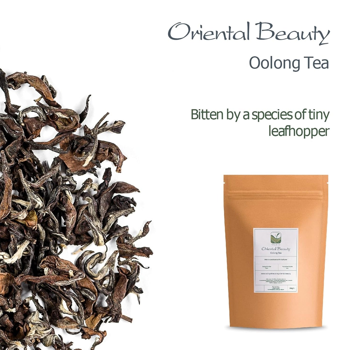 Oriental Beauty Taiwan Oolong čaj - Dongfang Meiren Tchajwanský čaj - Wu Long White Tips nebo Modrý čaj Wu Long Tea Orientální modrý čaj Modrý čaj Olong Čaj Olong Čaj Organický Oolong Čaj Olong Čaj