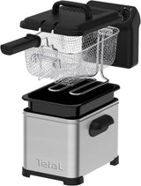 Tefal Family Pro Access 4.0L, 3000 Watt, poloprofesionální, s olejem, vyjímatelná olejová nádrž, technologie chladicí zóny Spotřebiče Naty Shop Family Pro Access 4.0L