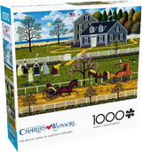 Buffalo Games - Charles Wysocki - Bocce dámy z Marthas Vineyard - skládačka 1000 dílků Puzzle Naty Shop