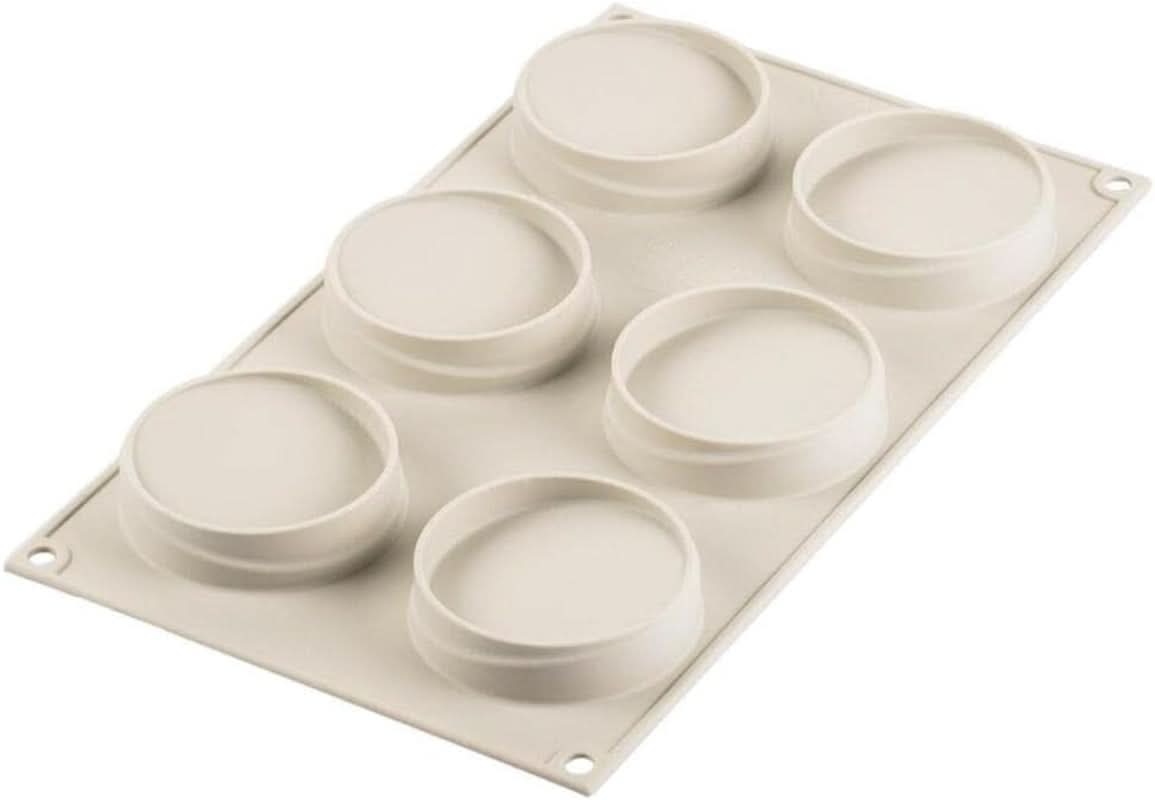 Silikomart pečicí forma na mini dorty, Glam, 6 kusů Kitchen Naty Shop