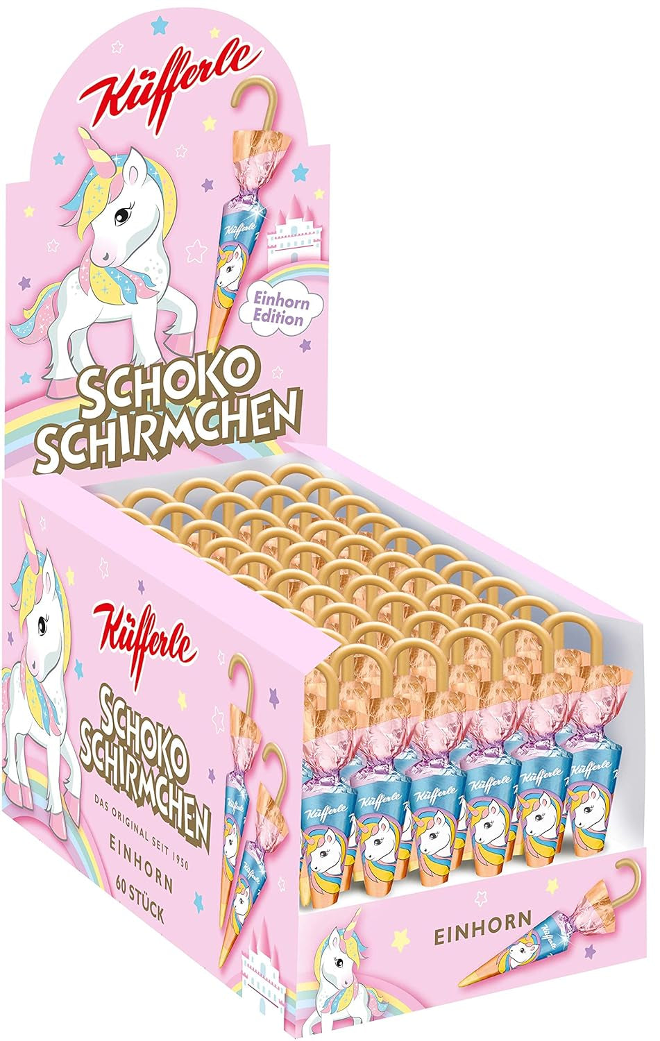 Čokoládové stíny Küfferle Polar Silver 810g (60 kusů)