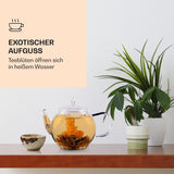 Feelino Elegant 6dílná smíšená krabička - Feelino White Tea Flowers v nádherné ochutnávkové a dárkové krabičce se 6 různými bílými čajovými růžemi, jednotlivě vakuově balené, balení 1 kus