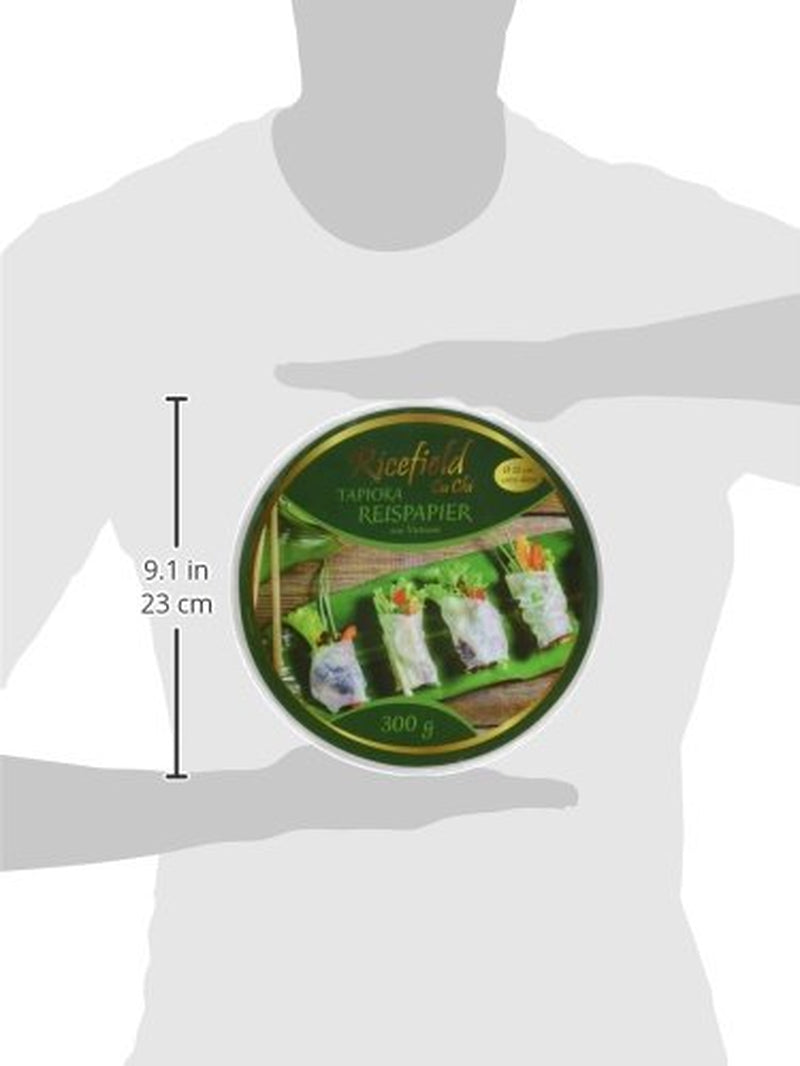 Ricefield Tapiokový rýžový papír kulatý 22cm Premium Quality 300g
