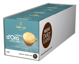 Dallmayr Crema d'Oro, XXL-Vorratsbox (3 x 30 kapslí) & Dallmayr Crema d'Oro Caffè Latte (48 kafé, 48 ks, cremig & ausgefungen) 3er Pack (3 x 16 kapslí)