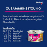 Vitakraft Poésie Mousse, mokré krmivo pro kočky, vzdušná pěna, s kuřecím masem, bez přidaného cukru a obilovin (12 x 85 g)