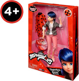 BANDAI - Miraculous Ladybug - Módní panenka Marinette a Ladybug - 26cm kloubová panenka se 2 outfity - Kloubová panenka Miraculous Toy - Hračka pro děti od 4 let - P50355