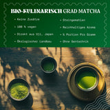 Naturalebio BIO Zelený čaj prášek 100g. Na vaření a pečení. Originální japonská matcha. Zelený čaj z Japonska, veganský, bezlepkový a bez GMO. Přírodní organický produkt.