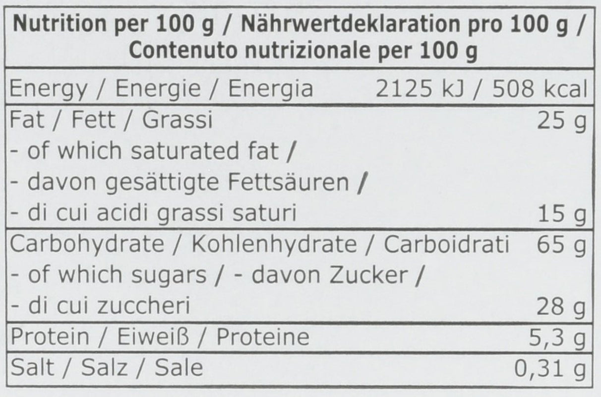 Dánské máslové sušenky a čokoládové sušenky, Dánské máslové sušenky, Směs sušenek v konzervě, 500 g