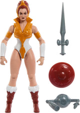Masters of the Universe Origins Toy Cartoon Teela Akční figurka Přibližně 14 cm vysoká Motu Heroine Příslušenství a Mini Comic Akční figurky HYD27 Naty Shop Výchozí název