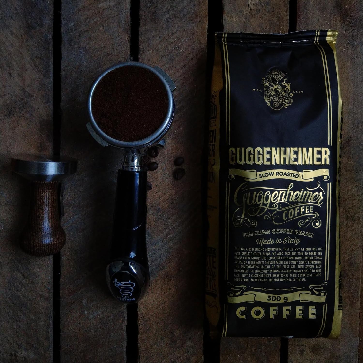 - Kaffeebohnen 2 kg - Extra pomalé geröstet - wenig Säure und Bitterstoffe - Barista-Qualität - Nejlepší smetana - Nejlepší espresso pro plně automaty - 4 x 500 g