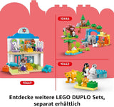LEGO DUPLO Town F1 Team Závodní auta se závodníky, stavebnice pro celou rodinu, nápaditý herní zážitek, narozeninový dárek pro batolata, chlapce a dívky od 2 let 10445 Stavebnice Besuche den LEGO-Store