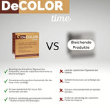 Systém barvení vlasů DeColor Time | odstranění barvení vlasů | přiveďte zpět svou přirozenou barvu vlasů | odstranění lakované barvy | 330 ml barva na vlasy Naty Shop