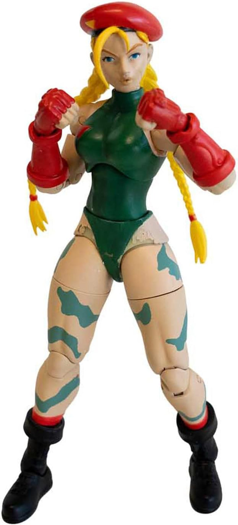 Figurka Jada Toys Street Fighter Guile (15 cm) - Street Fighter 2: The Final Challengers Akční a sběratelská pohyblivá figurka s alternativní hlavou, rukama a doplňky Věk 13+ Akční figurky Naty Shop Cammy