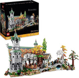 LEGO Icons Pán prstenů: Roklinka – sbírka a výstavní sada pro dospělé s 15 jedinečnými minifigurkami včetně Gandalfa, Legolase, Aragorna a Froda exkluzivně na Amazonu – 10316 stavebnic Besuche den LEGO-Store Single