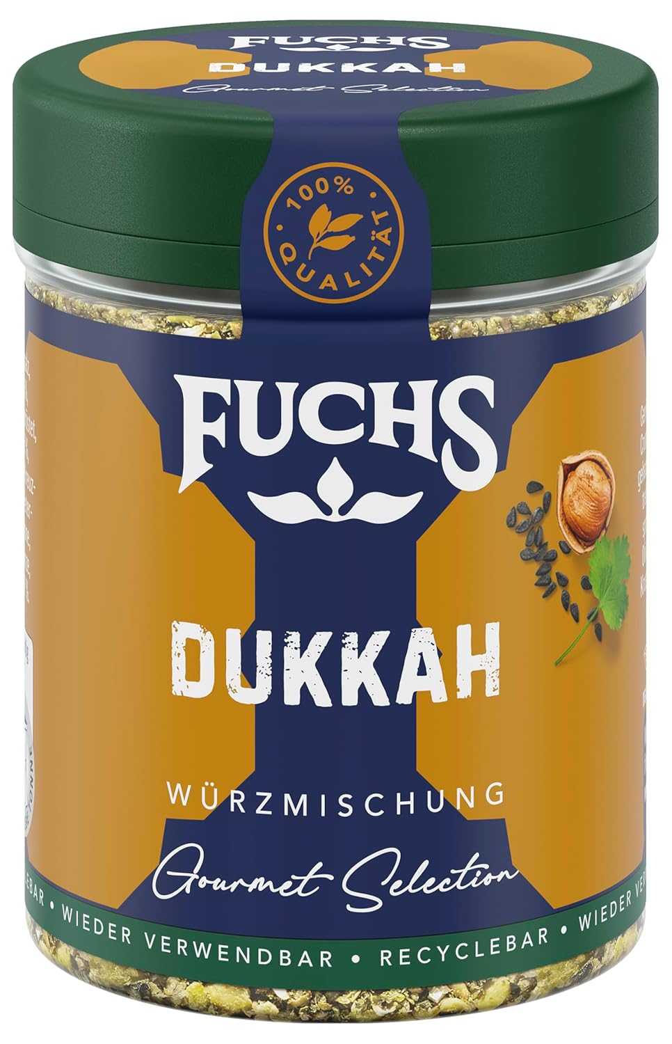 Fuchs Spices Gourmet Selection Blízký východ/Afrika - Kuskus a bulgurová směs koření Plnitelná směs koření na dochucování jídel Bulgur Vegan 55g