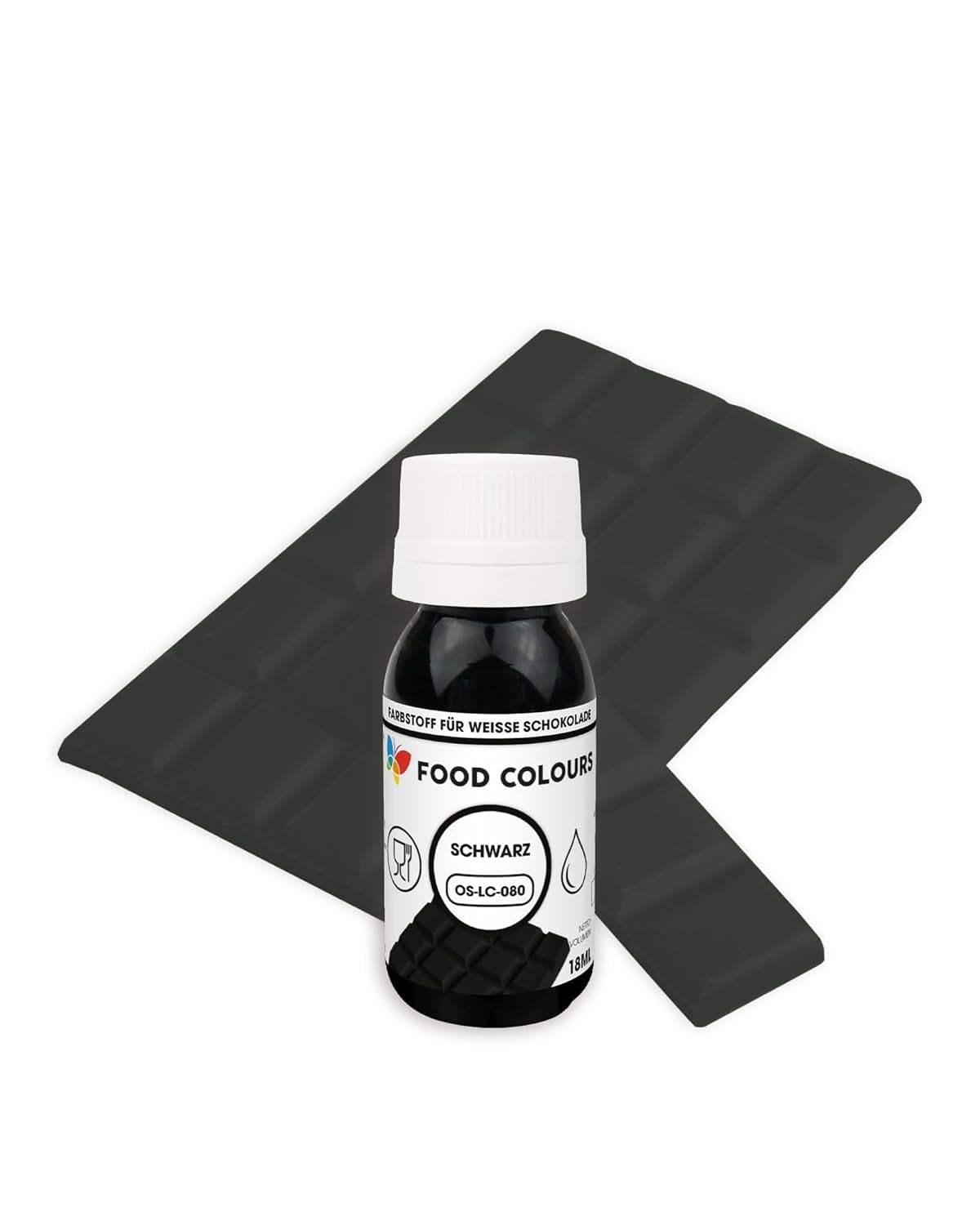 Potravinářské barvivo OS-LC DARK GREEN 18 ml Potravinářské barvivo na bílou čokoládu, pralinky, krémy, tučné pečivo, ozdoby na dorty a dorty