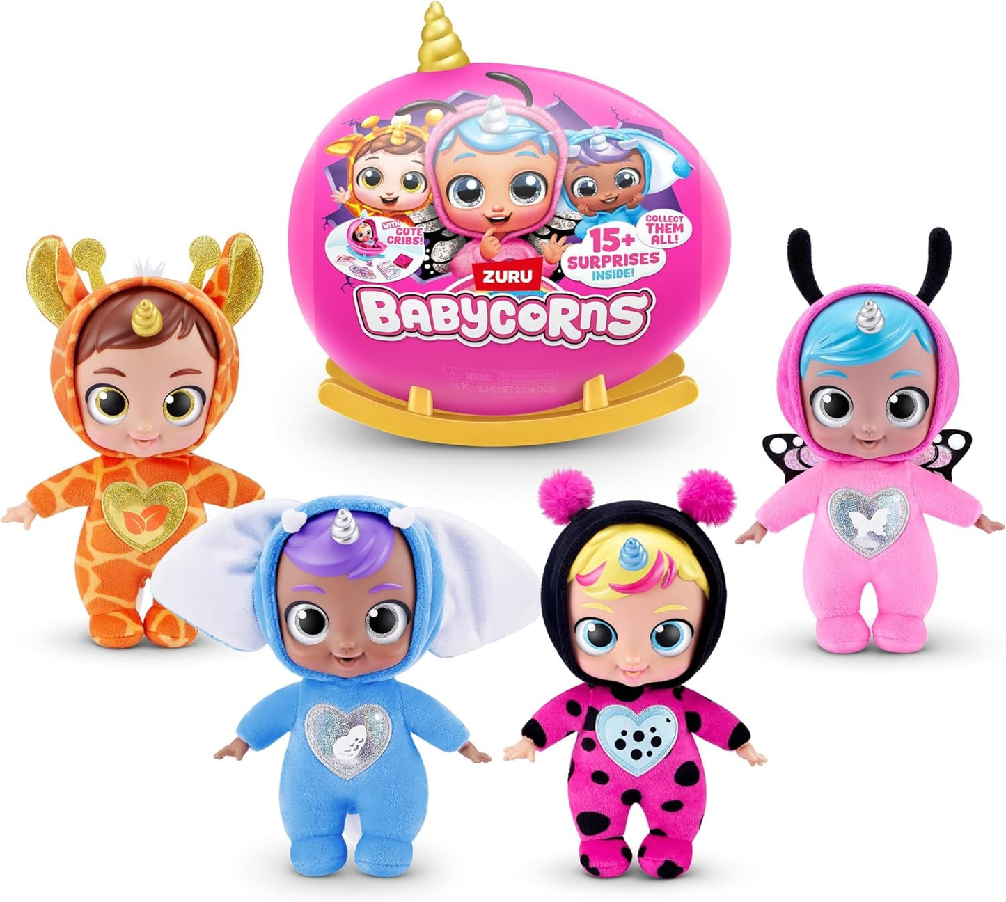 Babycorns Magic Dolls Series 1 Small (Skylar) od ZURU, Surprise, Unboxing, Baby Girl, Doll
