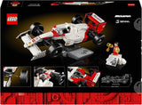 Stavebnice LEGO Icons Mclaren MP4/4 a Ayrton Senna, sada závodního auta F1 pro dospělé s minifigurkou závodníka, sběratelská, tip na dárek pro muže, ženy, on a ona 10330 stavebnic Besuche den LEGO-Store