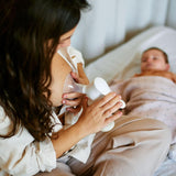 Suavinex, Mateřská odsávačka mateřského mléka, 120 ml, s nastavitelným průtokem Potraviny a doplňky pro kojení Bebe Naty Shop