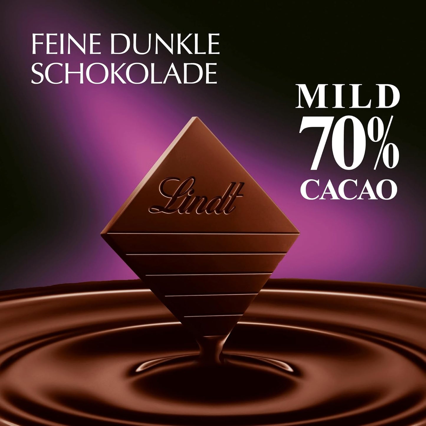 Lindt Excellence 78% kakaová tyčinka - Veganská tyčinka Intensity Cocoa 100g Ideální dárek