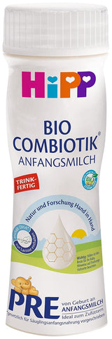 Mléčná receptura s bio mlékem Hipp PRE BIO Combiotik, balení 4 ks (4 x 600 g) Naty Shop