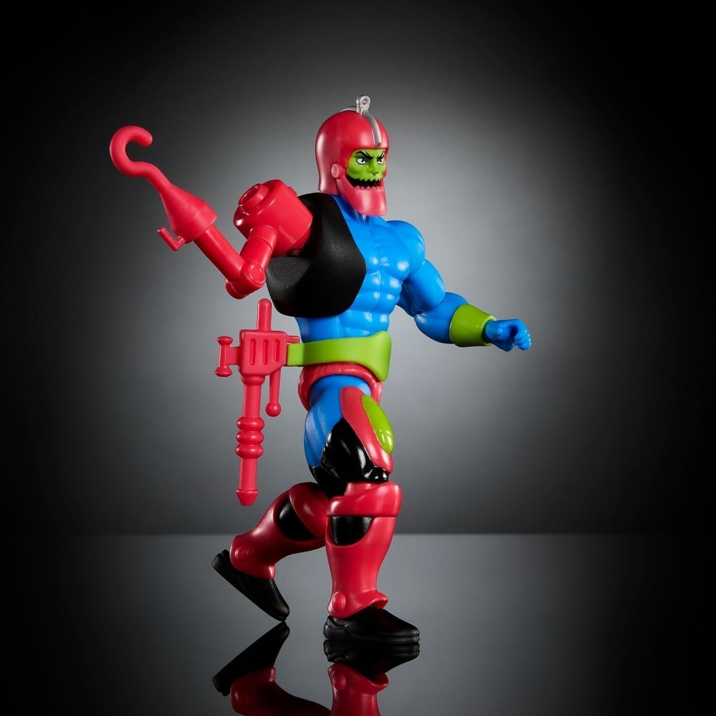 Masters of the Universe Origins Akční figurka Trap Jaw Sběratelská figurka, přibl. Oblíbená hračka 14cm Big MOTU padouch s 16 pohyblivými klouby a příslušenstvím, HYD41, [vícebarevné] akční figurky Naty Shop